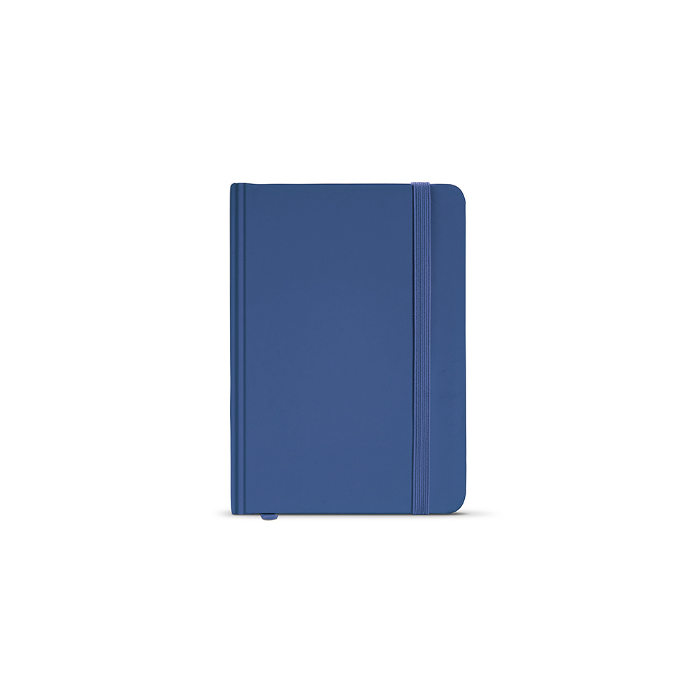 Carnet A6 rigide promotionnel Marquez Bleu royal
